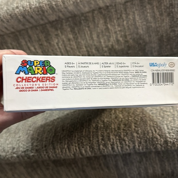 Super Mario Checkers Collectors Edition USAopoly Nintendo - Picture 5 of 10